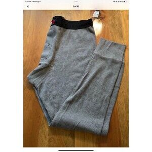 Tommy Hilfiger Men's Size 2XL Gray Knit Thermal Base Layer Jogger Pants New/Tag